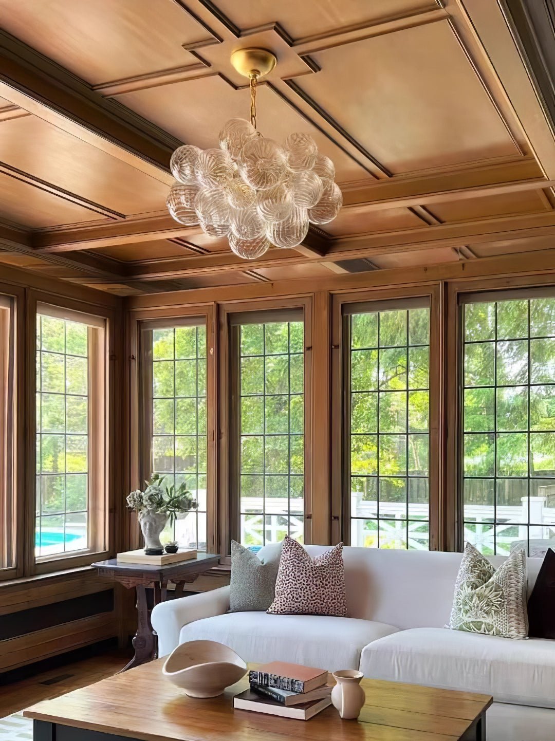 Glass Ball Bubbles Chandelier