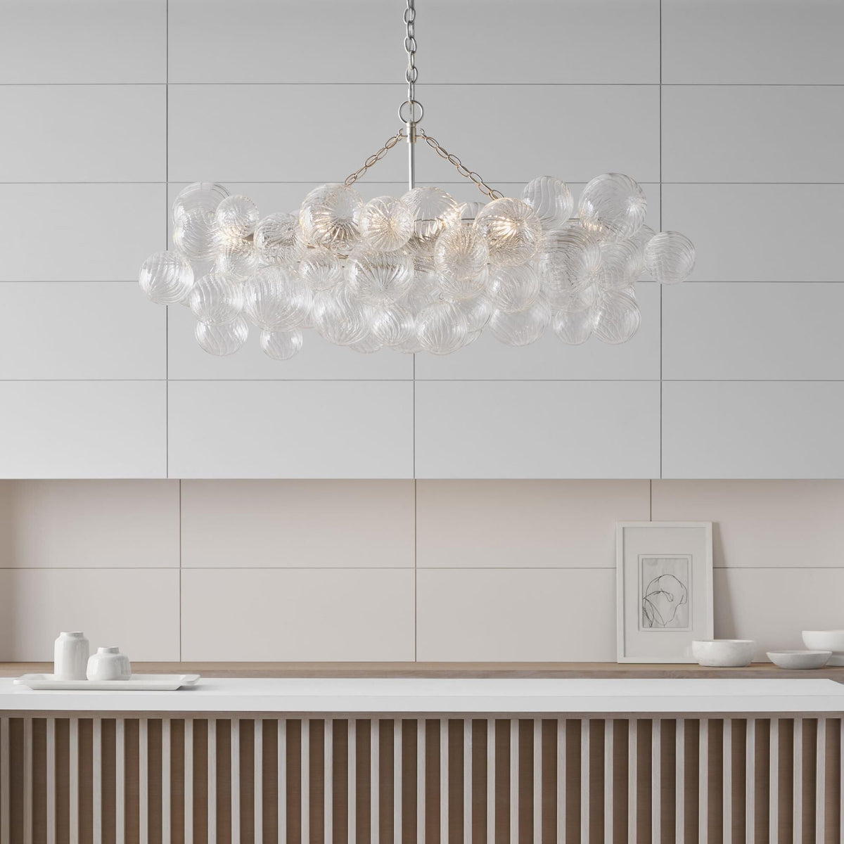 Glass Ball Bubbles Chandelier