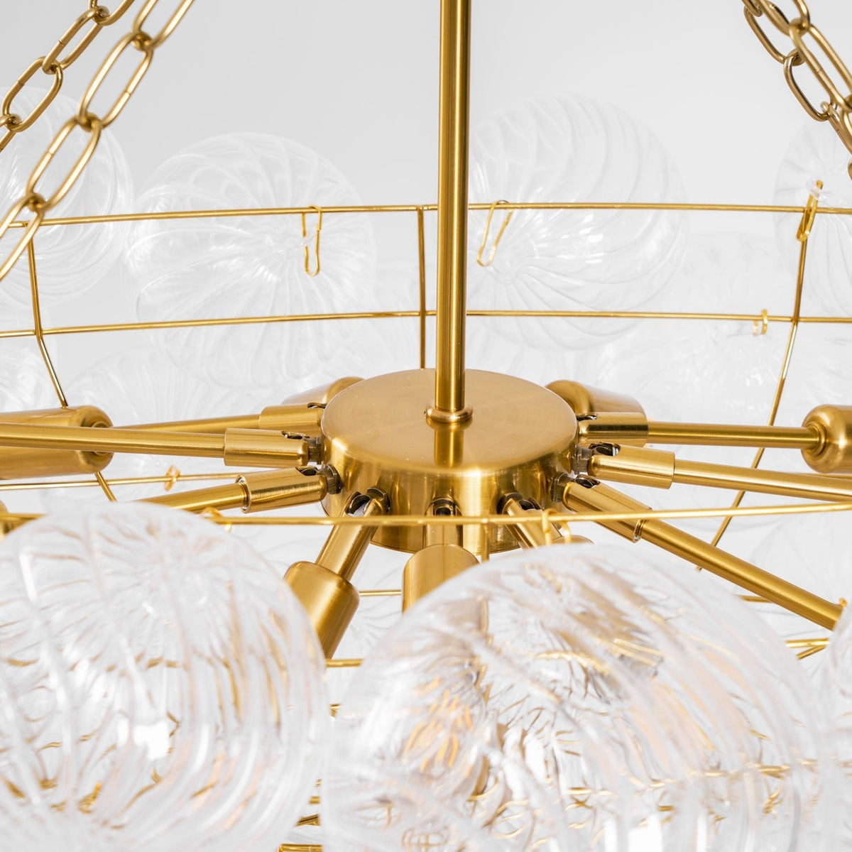 Glass Ball Bubbles Chandelier