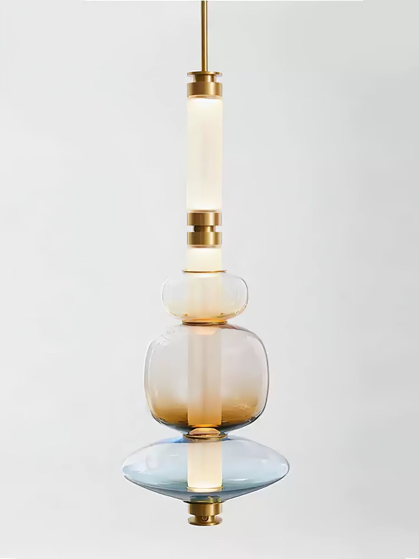 Glass Bead Linear Pendant Light