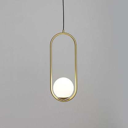 Mila Brass Pendant Swag Light