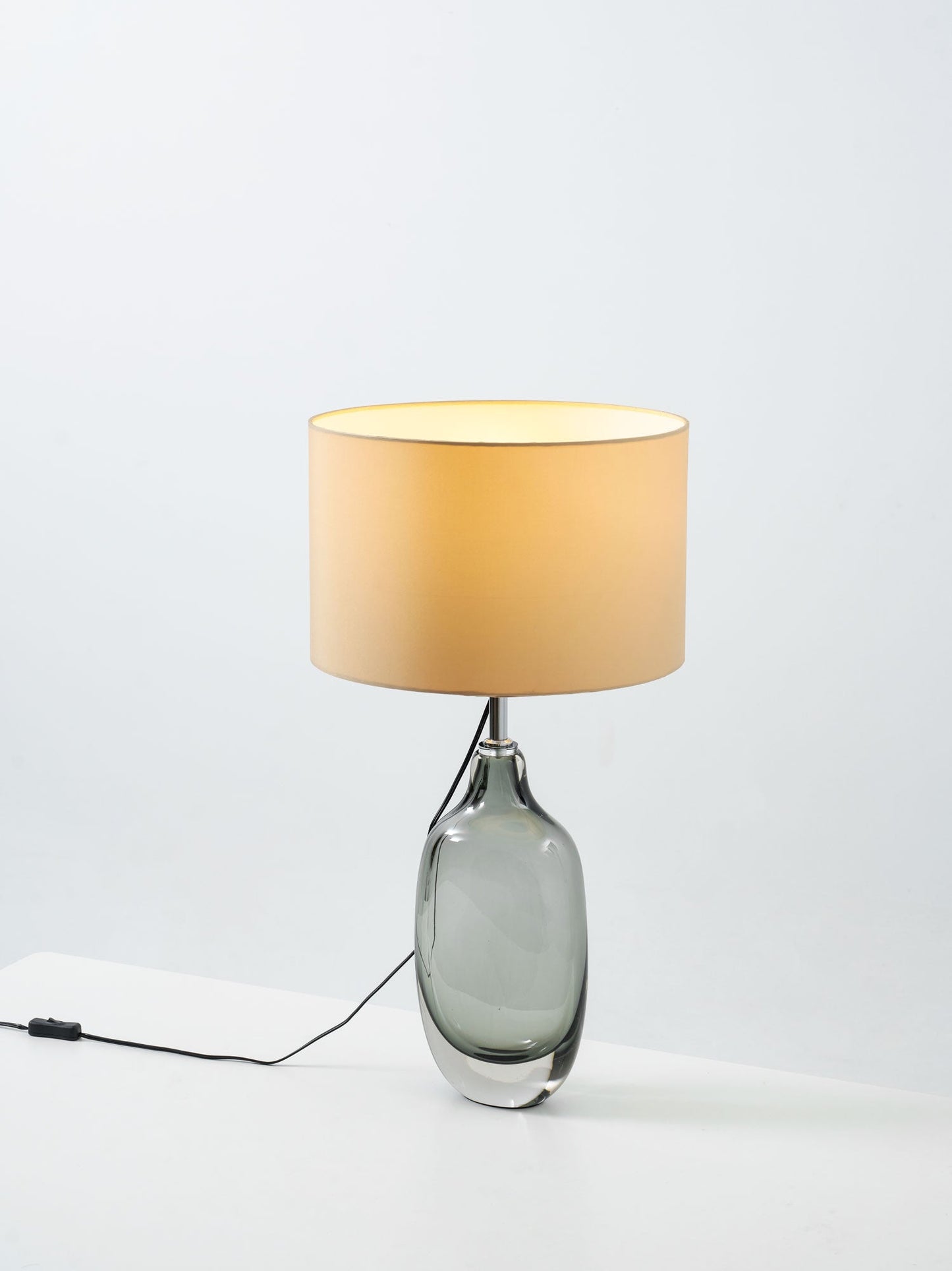 Glazed Crystal Table Lamp