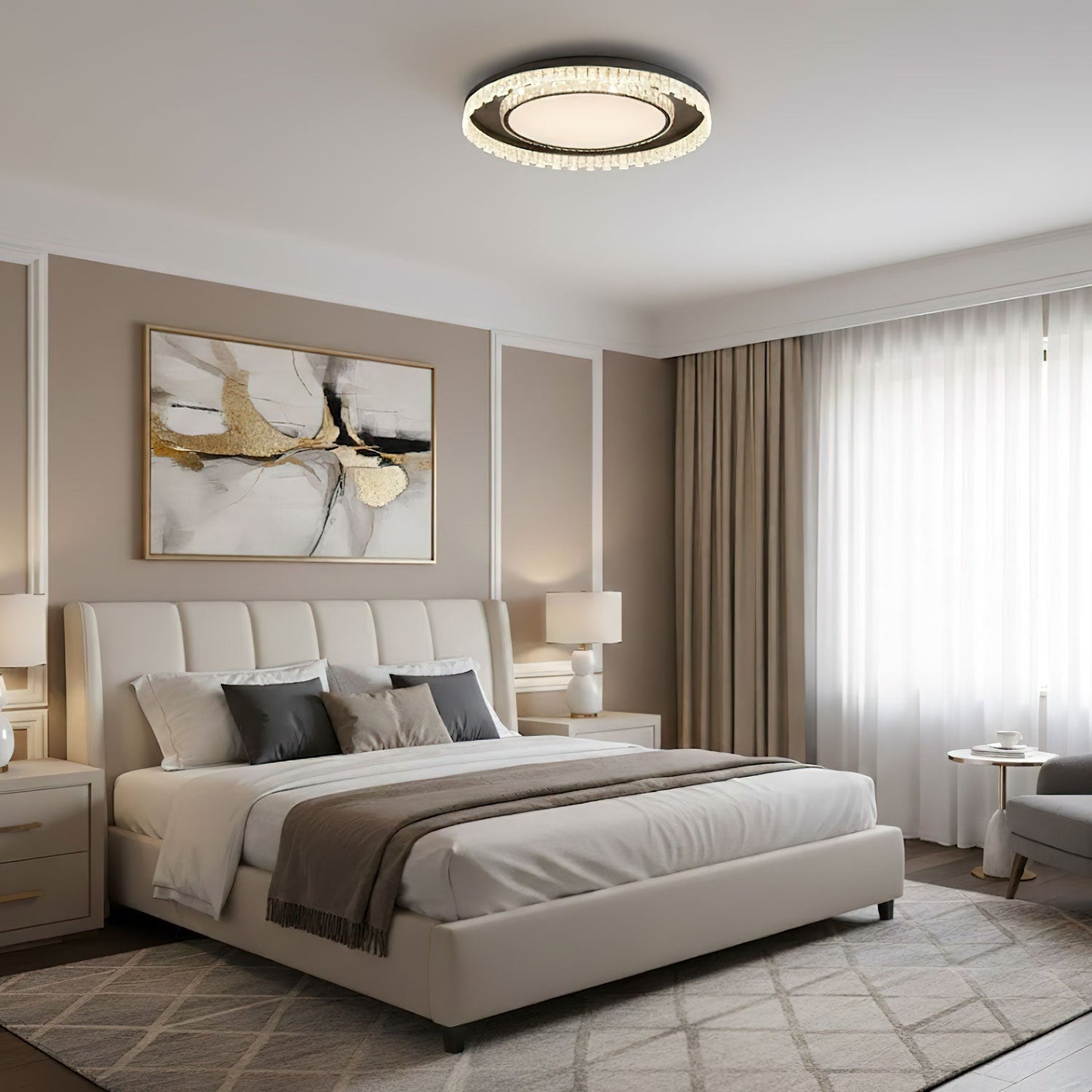 Glimmer Crystal Ceiling Light