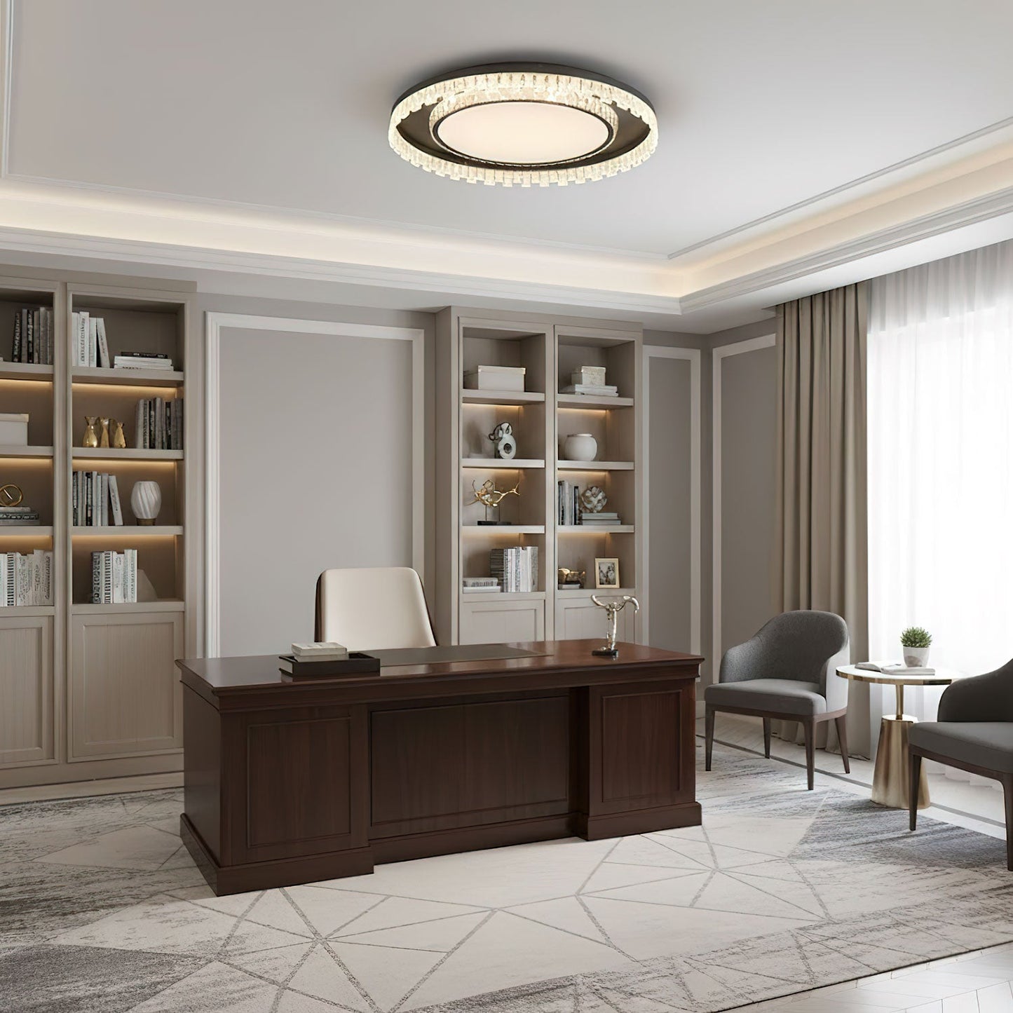 Glimmer Crystal Ceiling Light