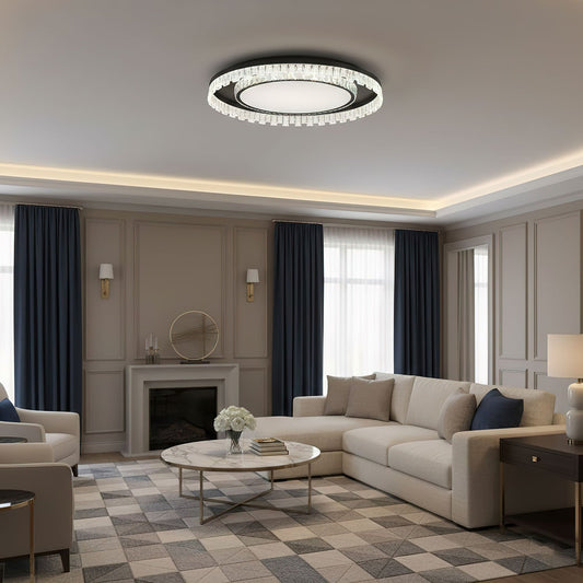 Glimmer Crystal Ceiling Light