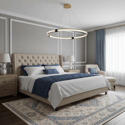 Gold Ring Chandelier