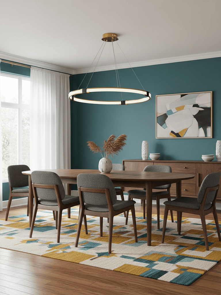 Gold Ring Chandelier
