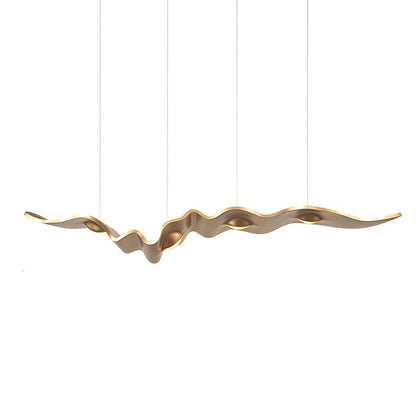 Gold Ribbon Chandelier