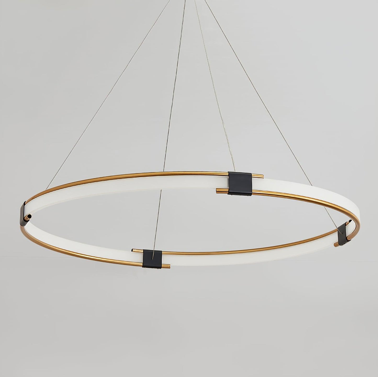 Gold Ring Chandelier