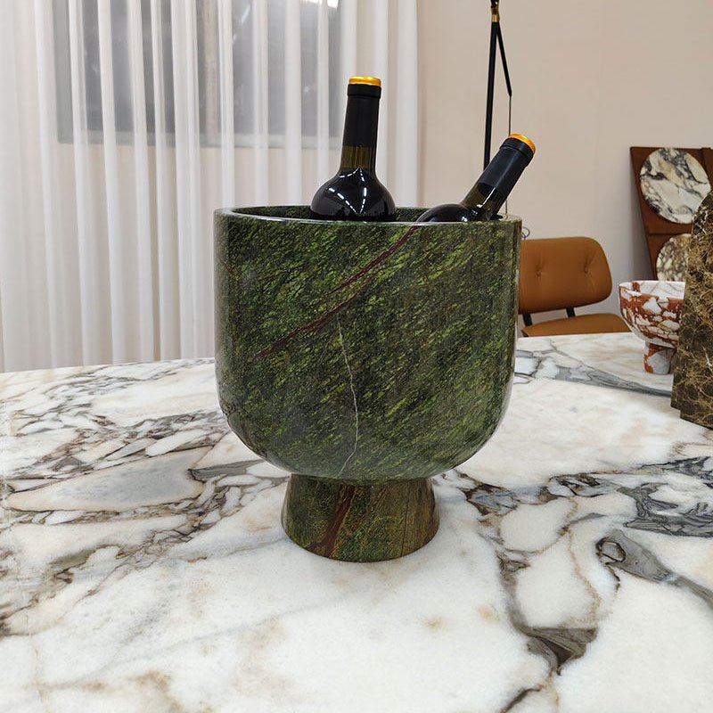 Green Marble Decorative Bowl