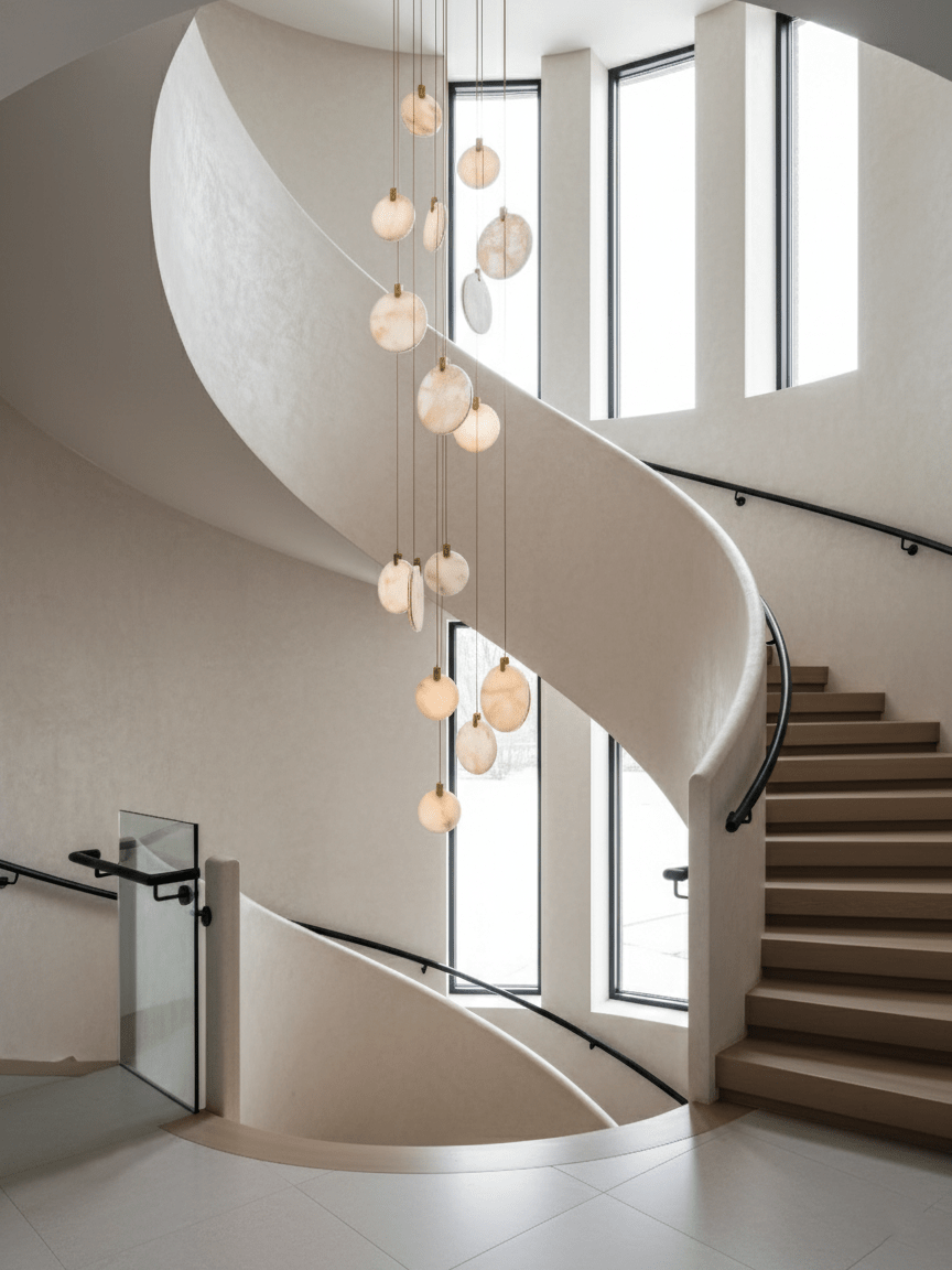 Harvest Alabaster Pendant Lamp
