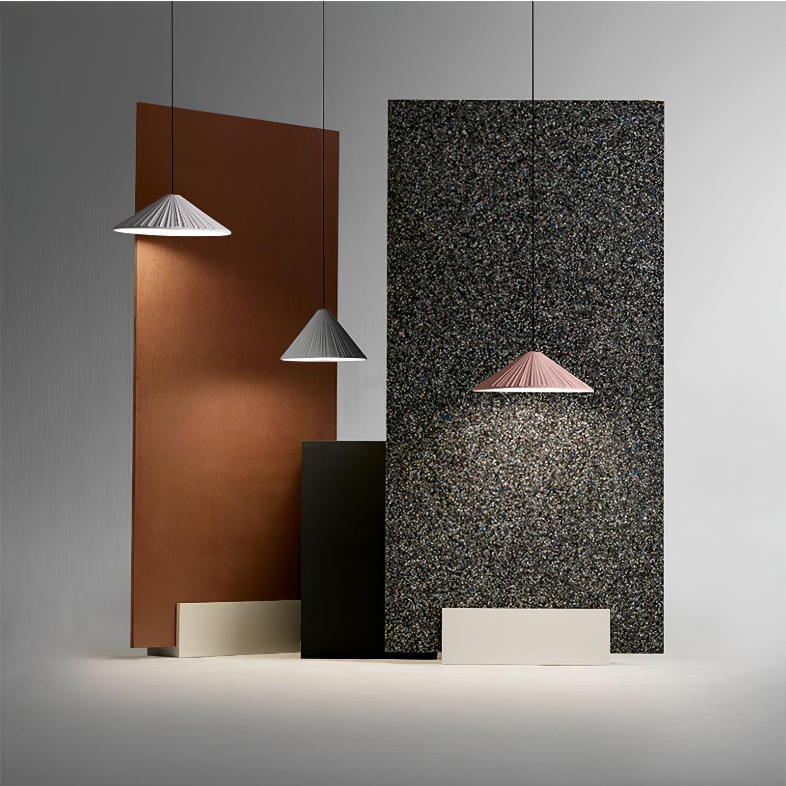 Hat Resin Pendant Lamp