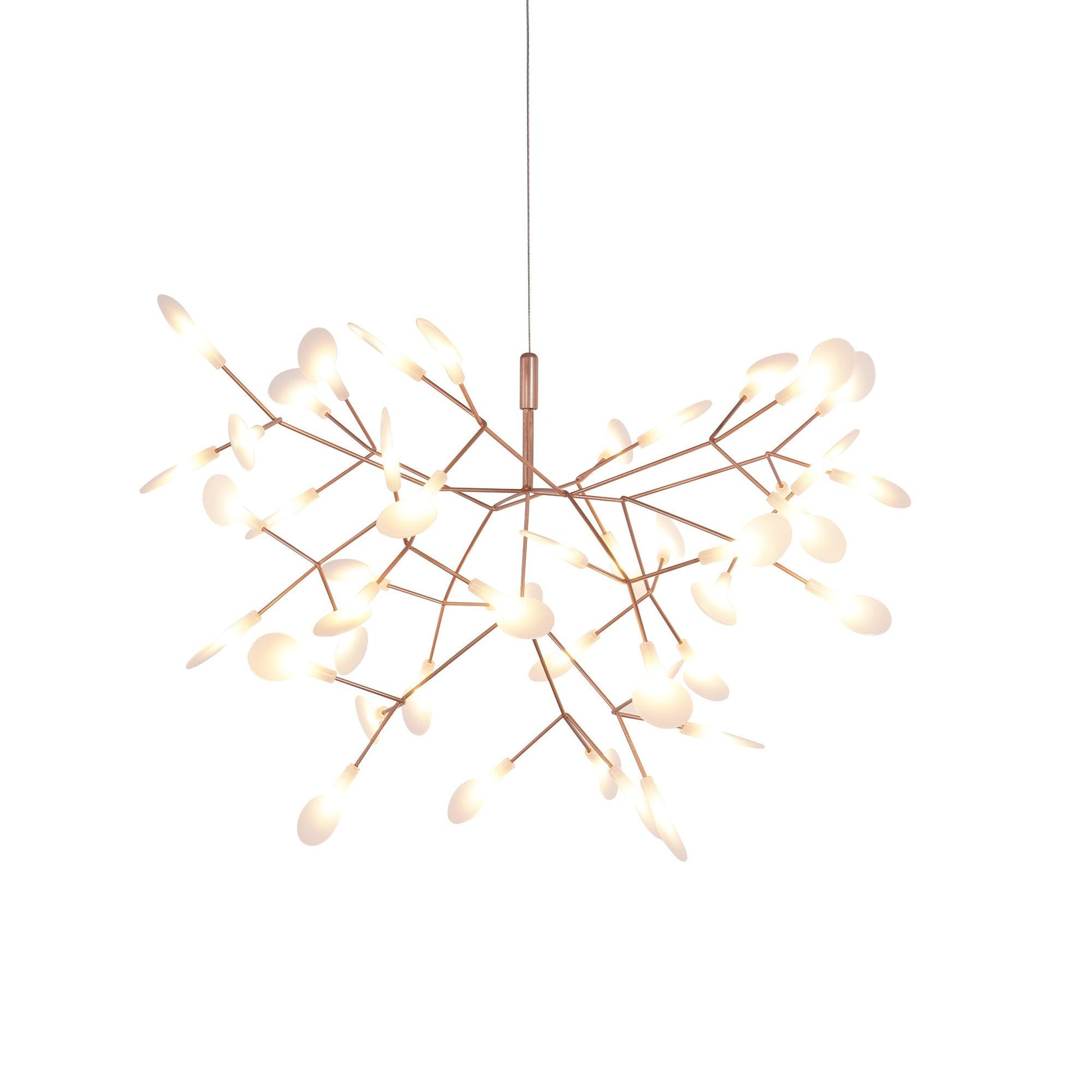 Rose Gold Firefly LED Chandelier