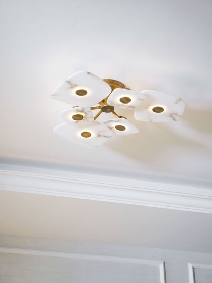 Holmdel Alabaster Ceiling Lamp