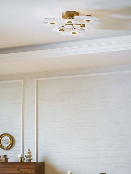Holmdel Alabaster Ceiling Lamp