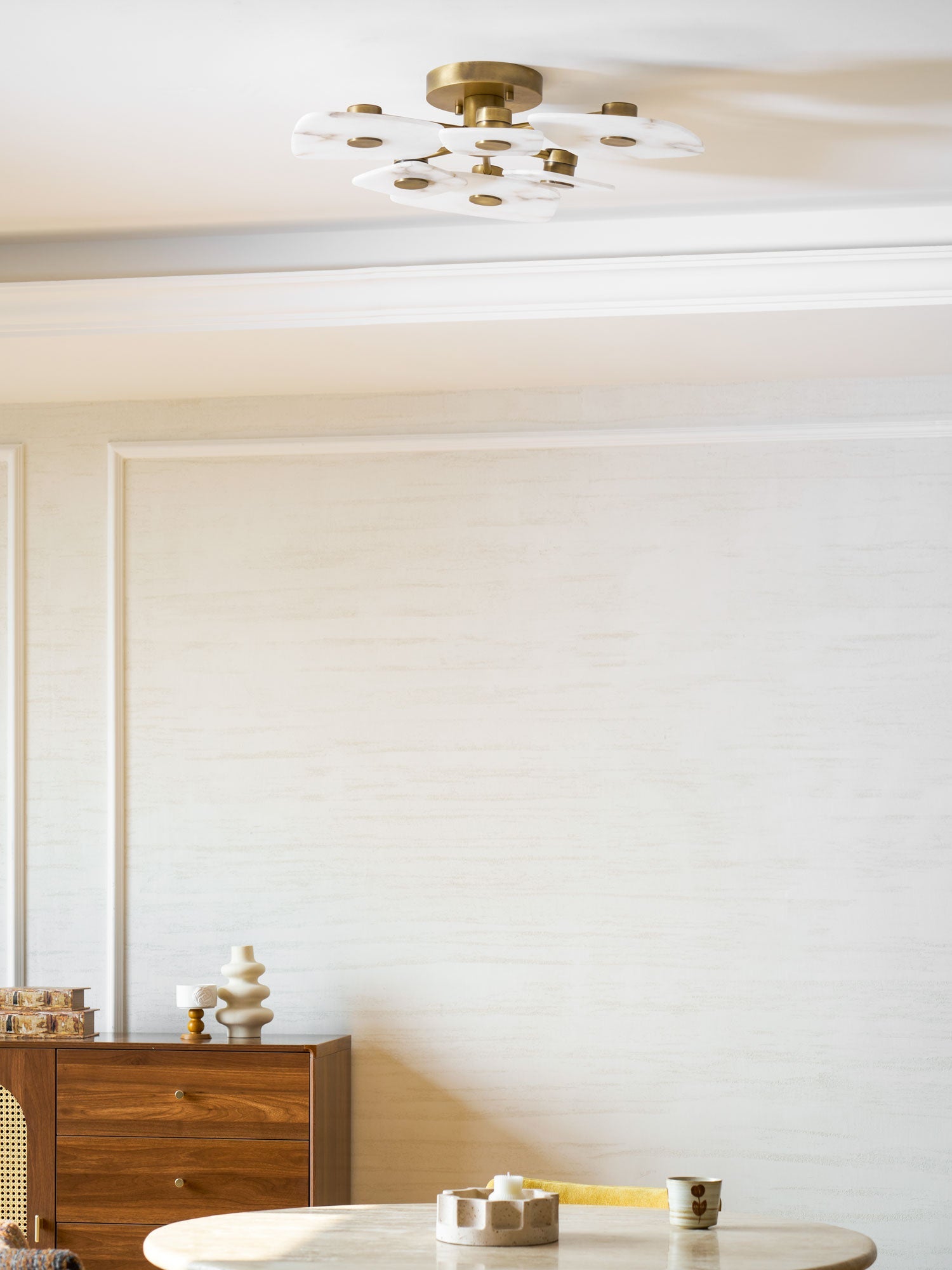 Holmdel Alabaster Ceiling Lamp