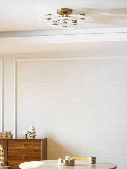 Holmdel Alabaster Ceiling Lamp