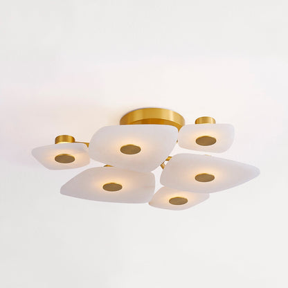 Holmdel Alabaster Ceiling Lamp