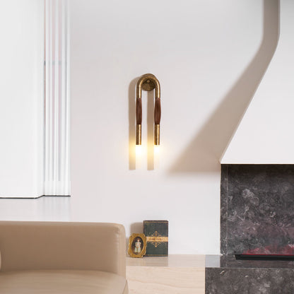 Horsehair Wall Lamp