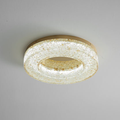 Ice Crack Circle Ceiling Lamp