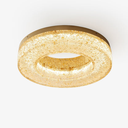 Ice Crack Circle Ceiling Lamp