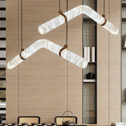 Infinity Alabaster Pendant Lamp