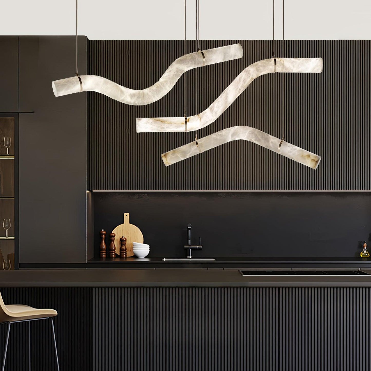 Infinity Alabaster Pendant Lamp