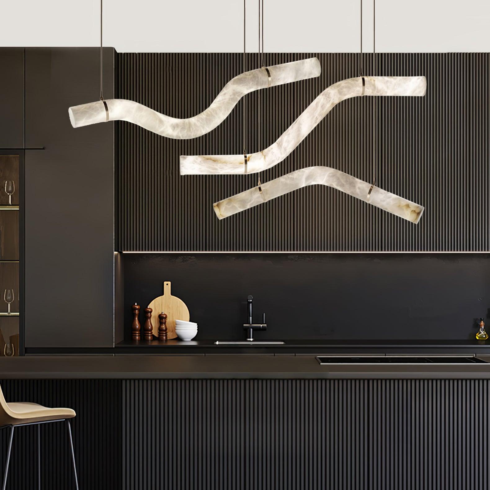 Infinity Alabaster Pendant Lamp