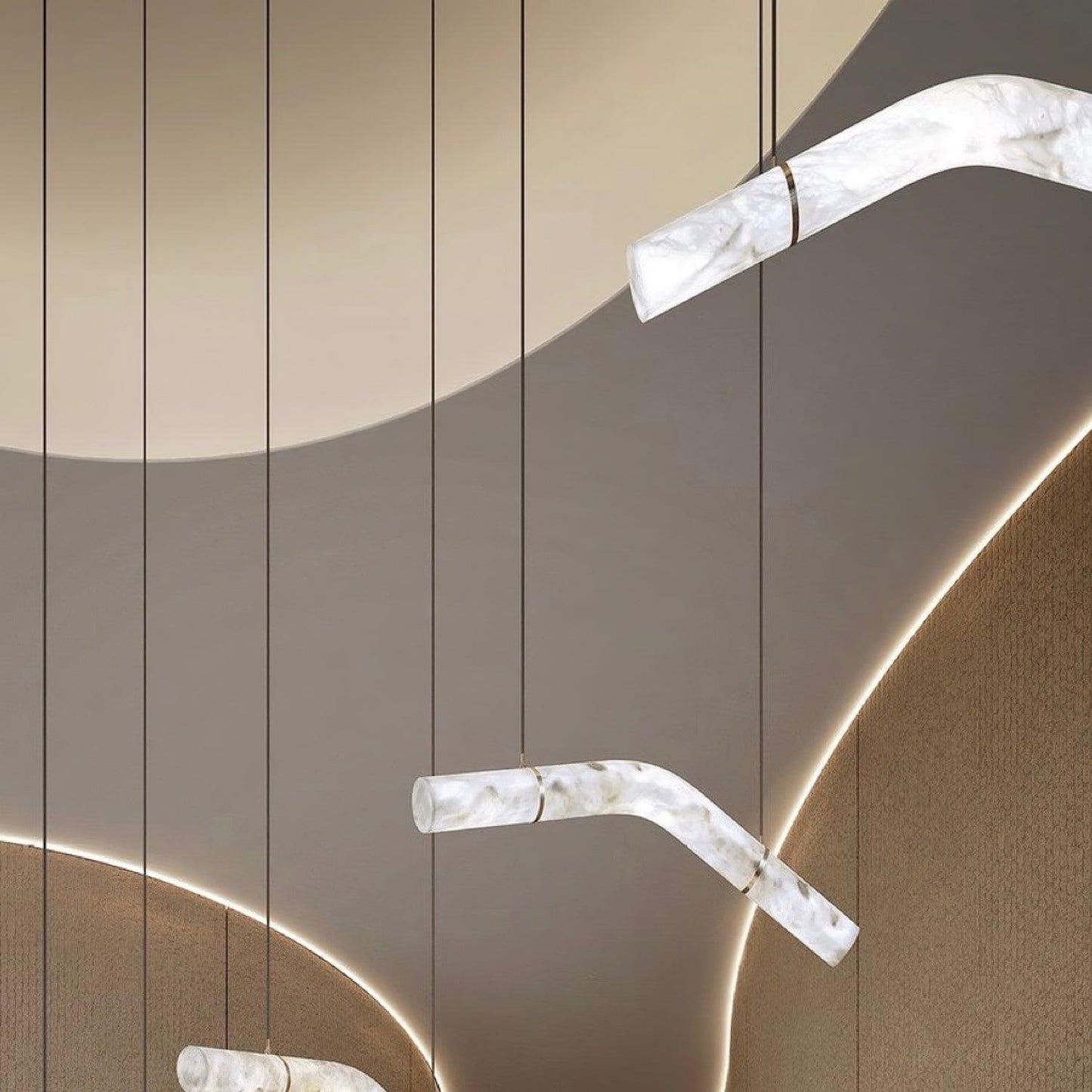 Infinity Alabaster Pendant Lamp