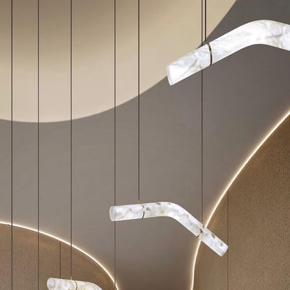 Infinity Alabaster Pendant Lamp