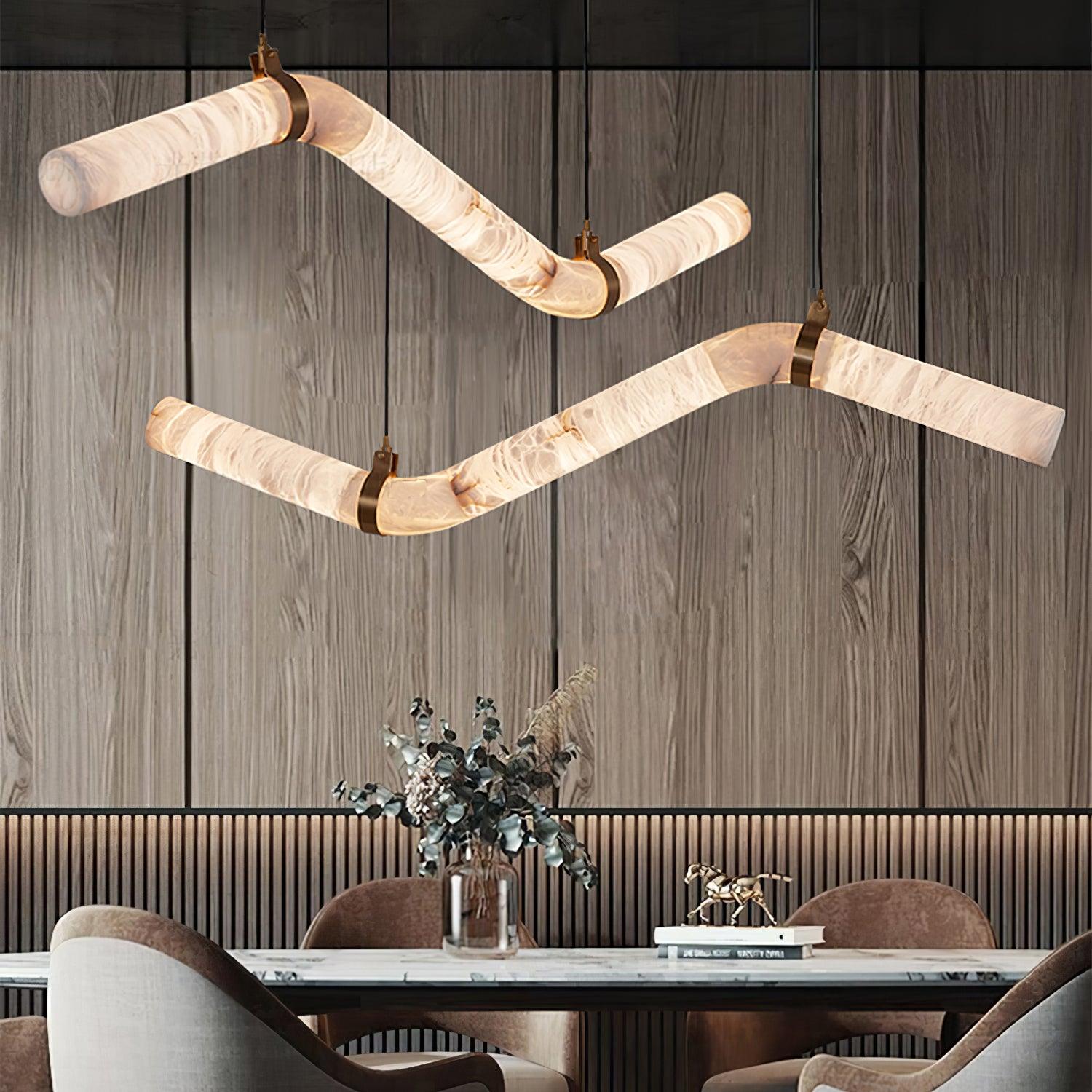 Infinity Alabaster Pendant Lamp