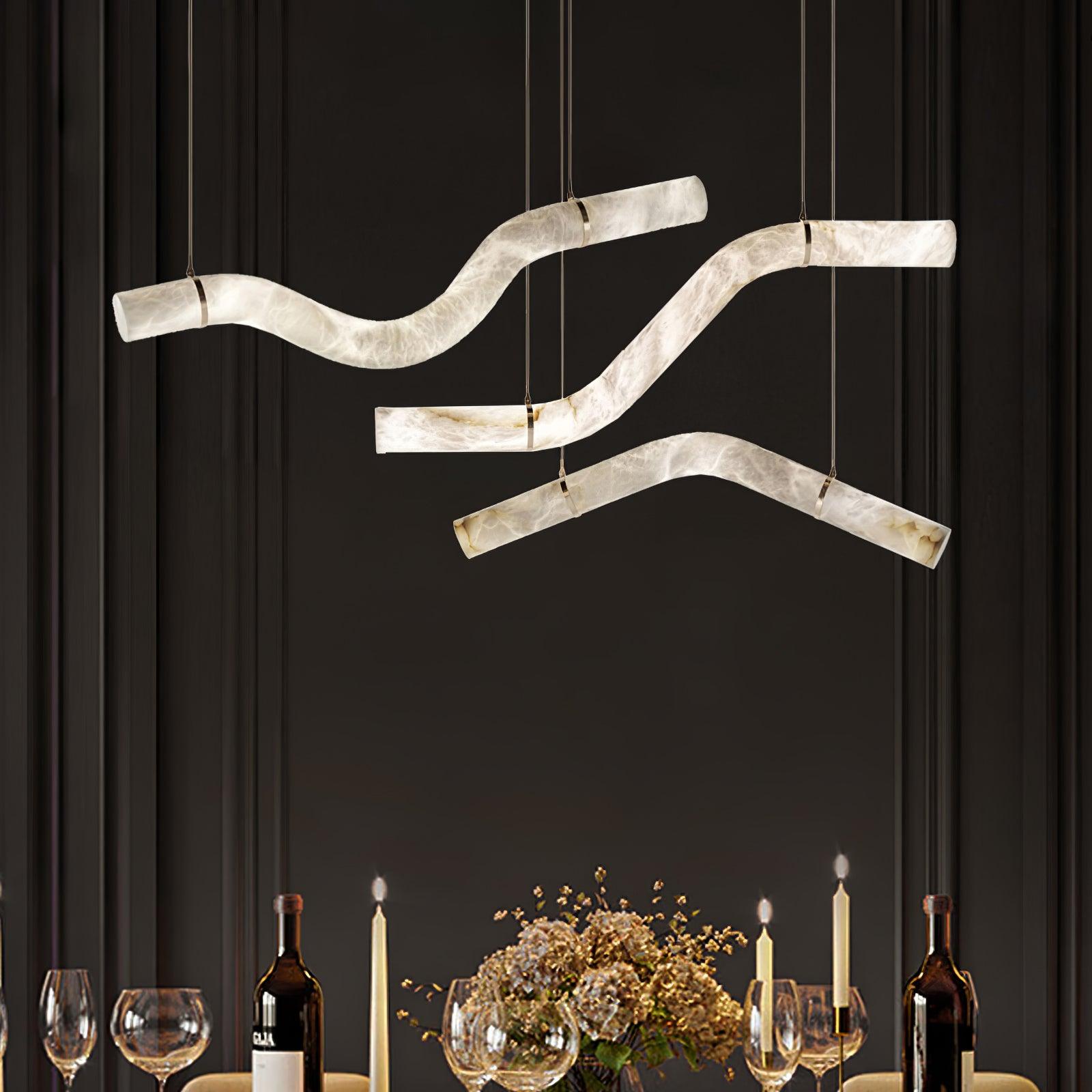 Infinity Alabaster Pendant Lamp