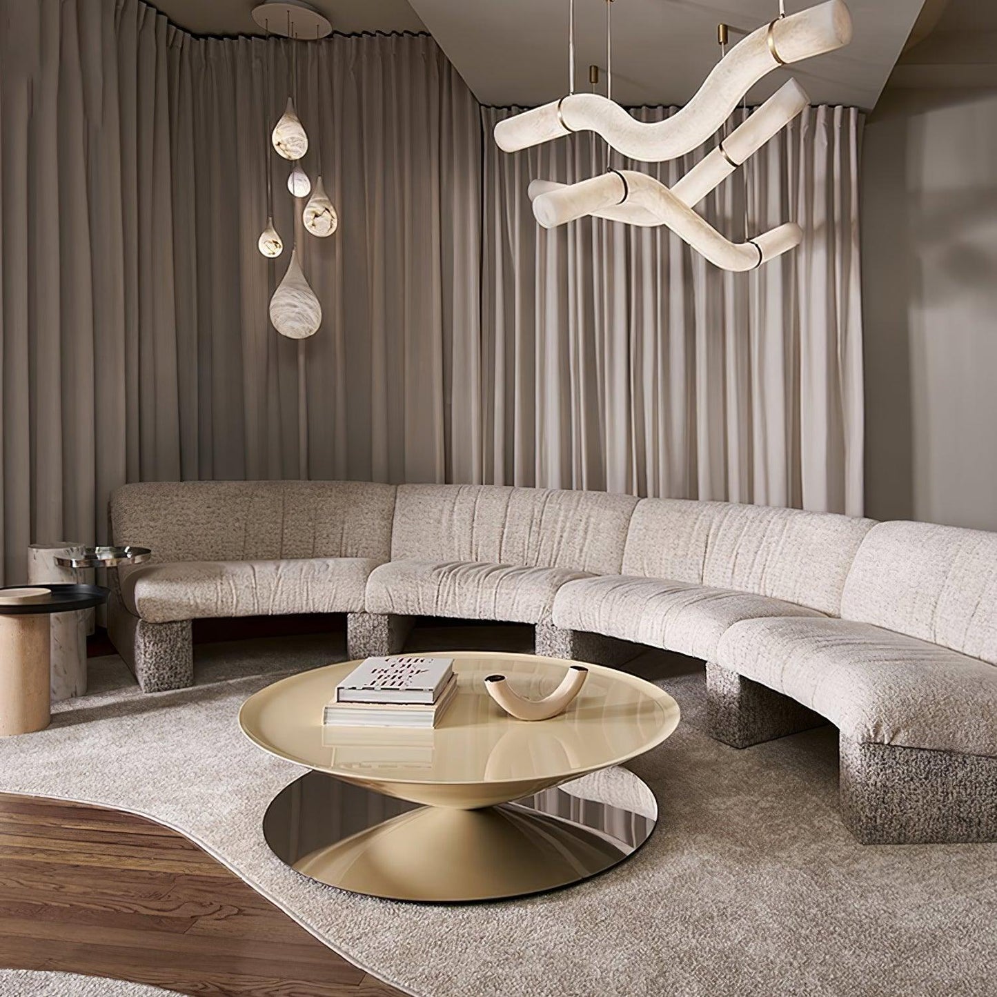 Infinity Alabaster Pendant Lamp