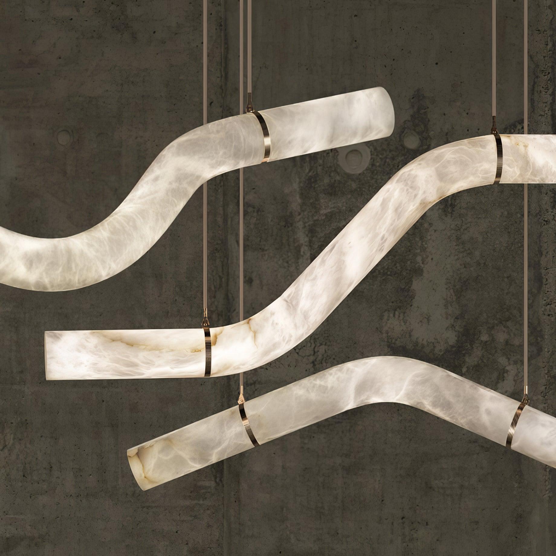 Infinity Alabaster Pendant Lamp