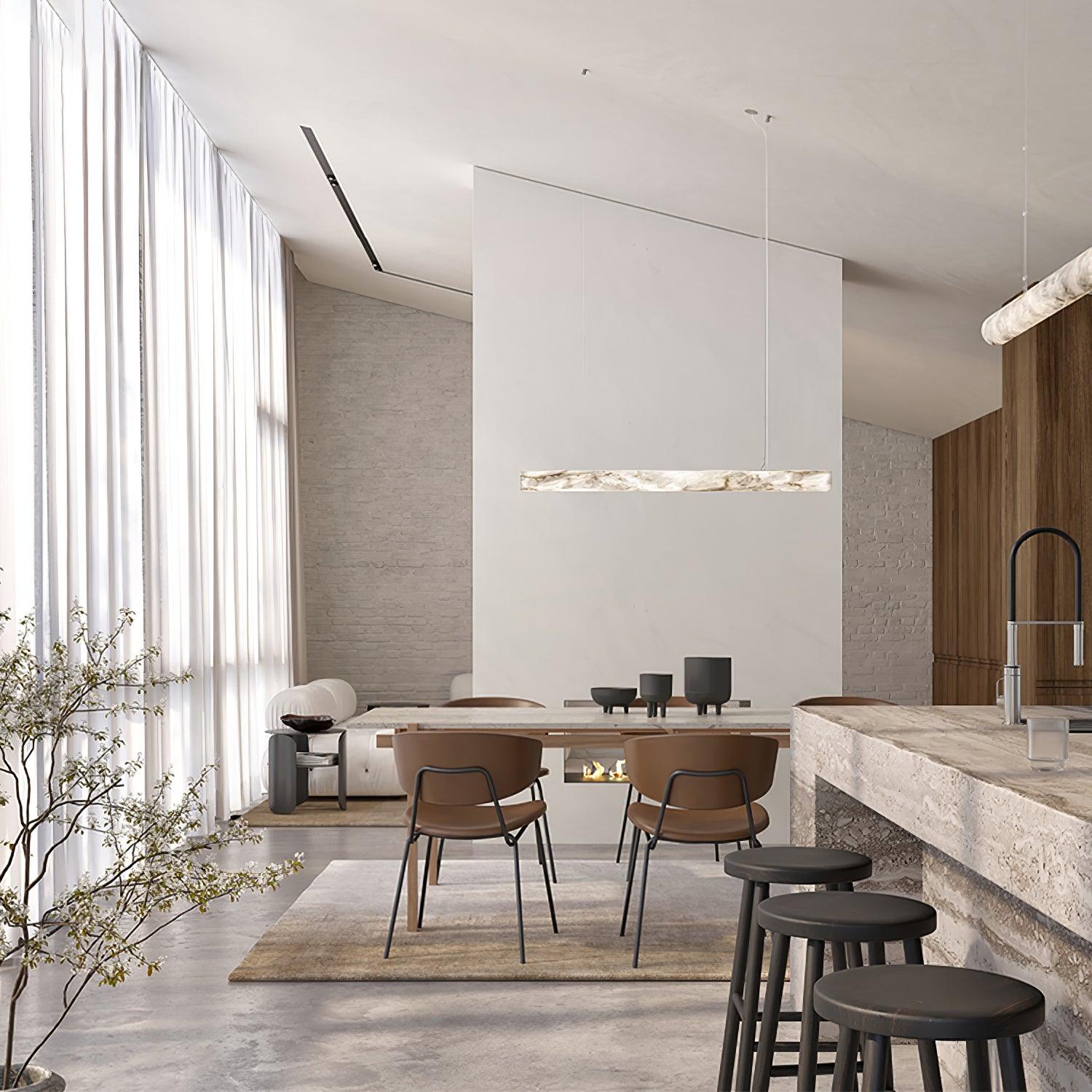 Infinity Alabaster Pendant Lamp