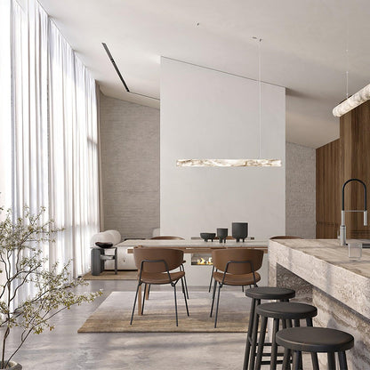 Infinity Alabaster Pendant Lamp