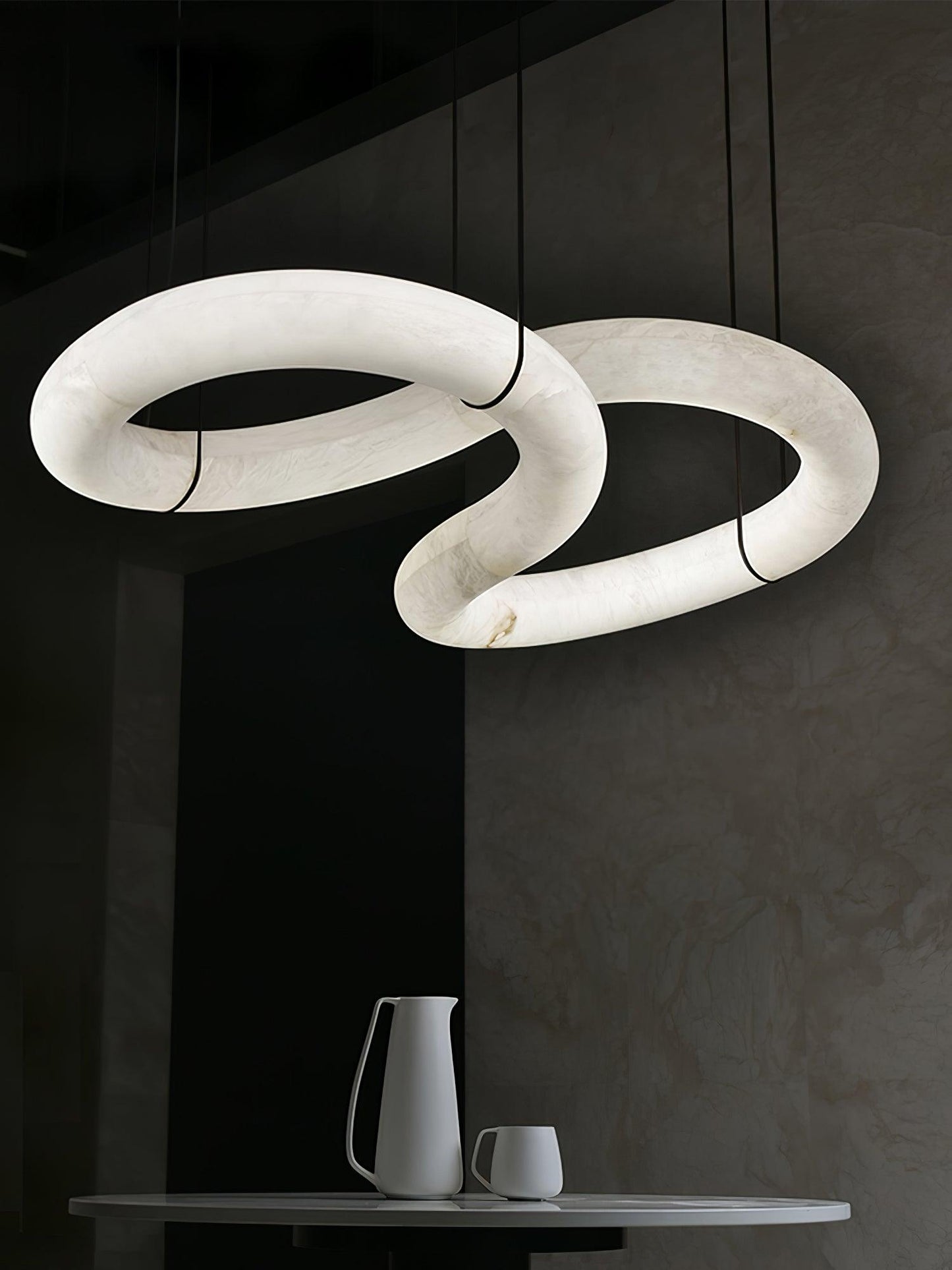 Infinity Alabaster Pendant Lamp