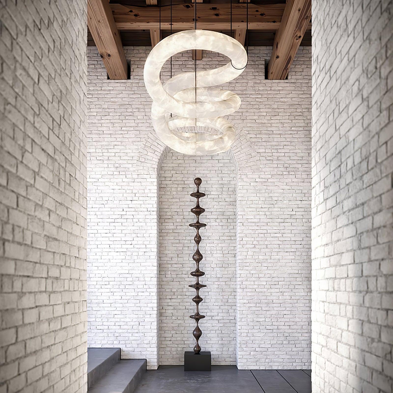 Infinity Alabaster Pendant Lamp