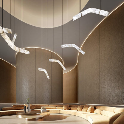 Infinity Alabaster Pendant Lamp