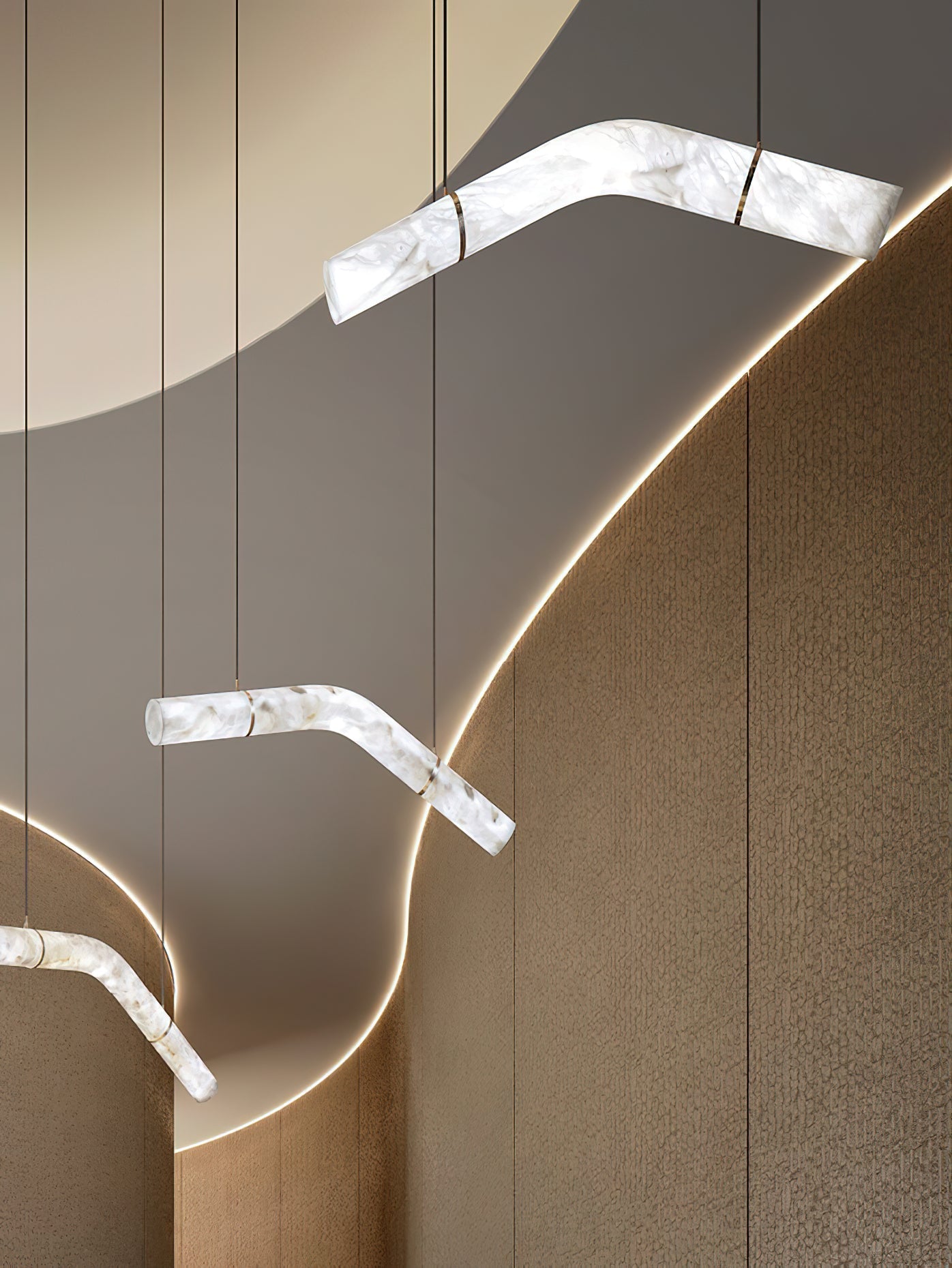 Infinity Alabaster Pendant Lamp