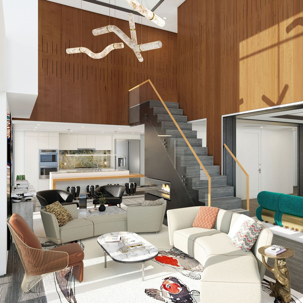 Infinity Alabaster Pendant Lamp