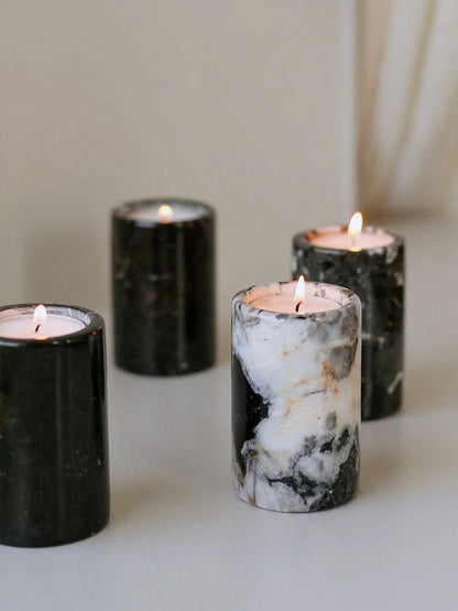 Jade Candle Holder