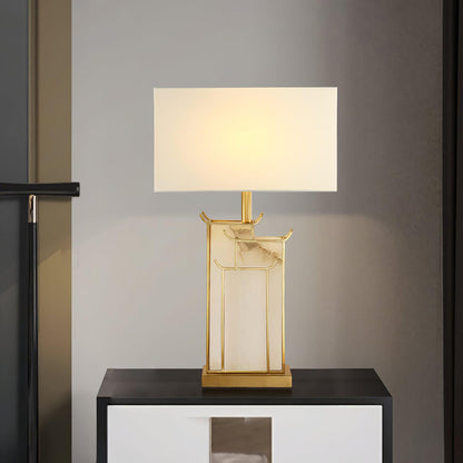 July Alabaster Table Lamp