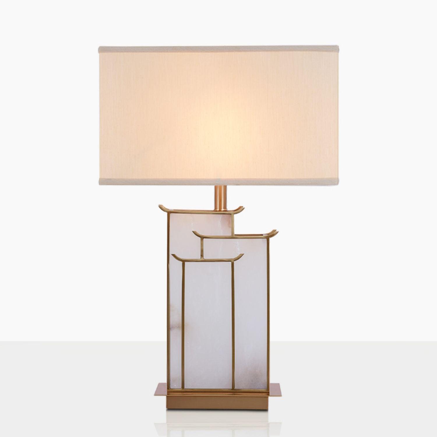 July Alabaster Table Lamp