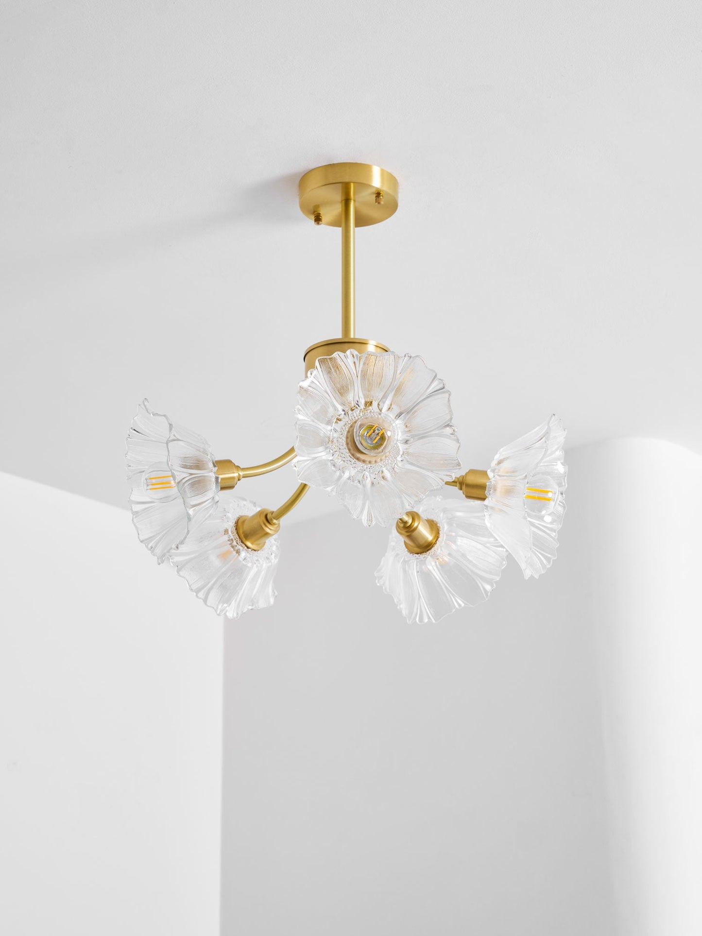 Kalin Flower Glass Chandelier