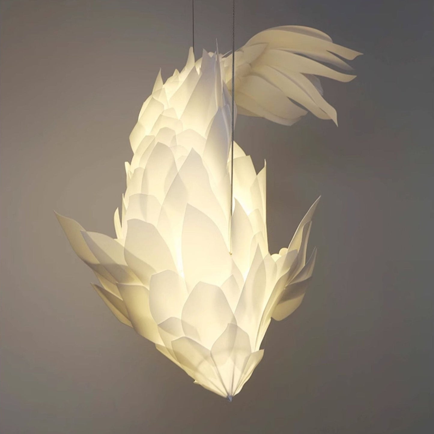 Koi Fish Inspired Chandelier