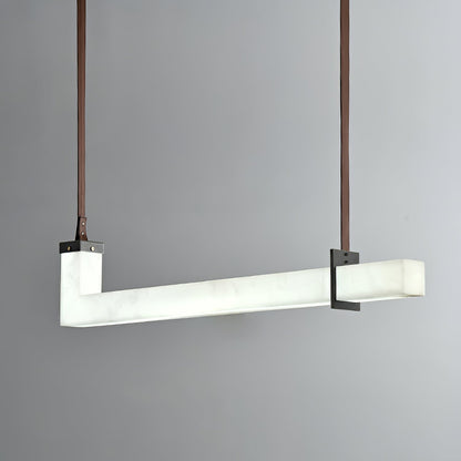 L-Axis Alabaster Pendant Lamp
