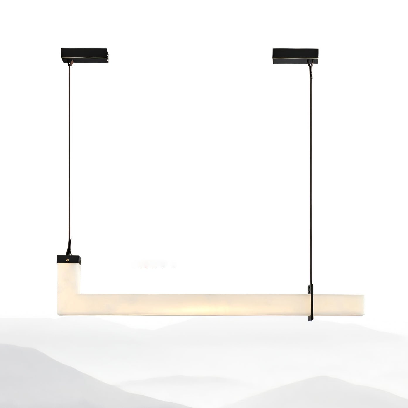 L-Axis Alabaster Pendant Lamp