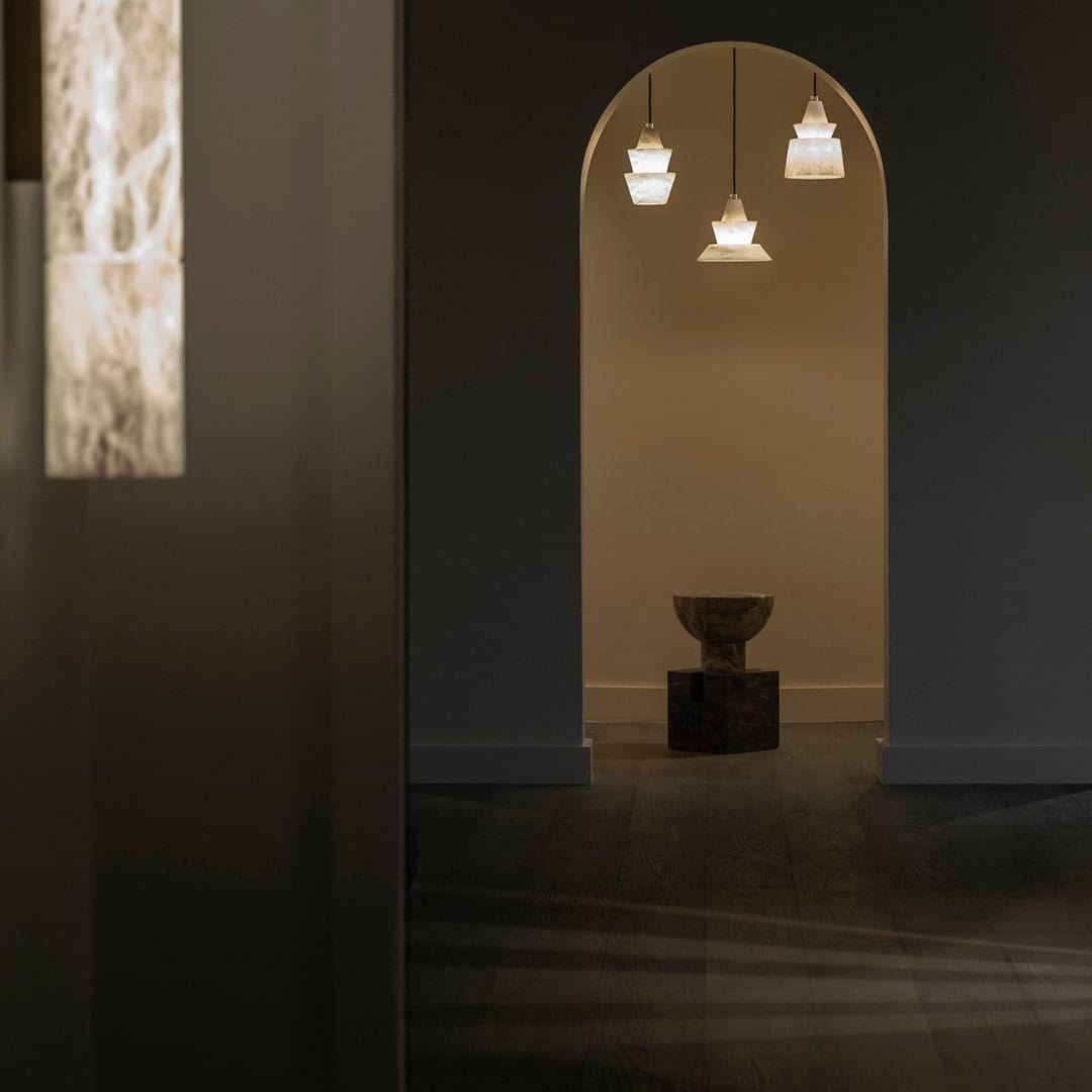 LAB S18 Alabaster Pendant Light