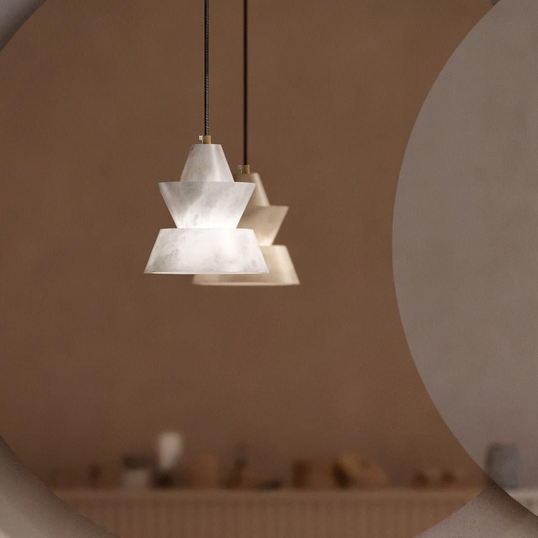 LAB S18 Alabaster Pendant Light